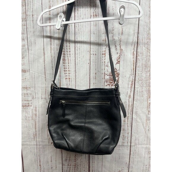 Coach Handbags - Coach City Zip Genuine Leather Tote Shoulder Bag Purse Black